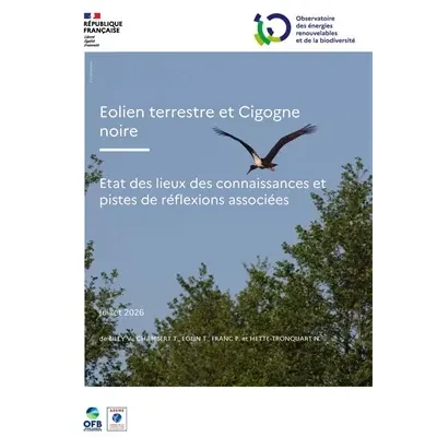 Eolien terrestre et Cigogne noire