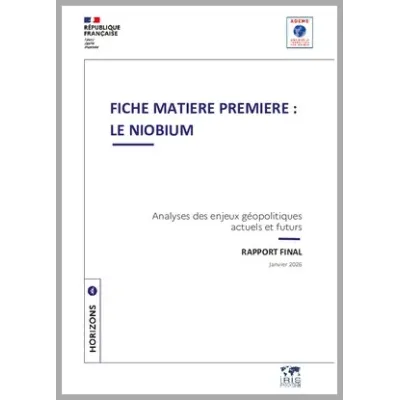 Fiche matière première : le niobium