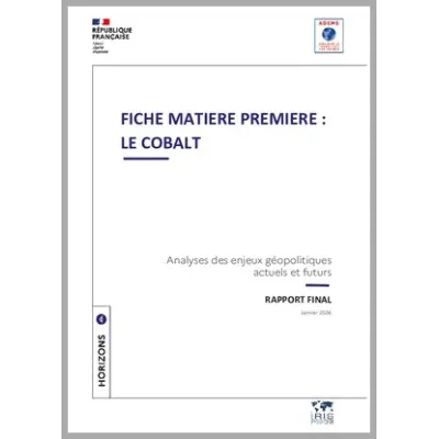 Fiche matière première : le cobalt