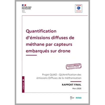 QUAD : Quantification d'émissions diffuses de méthane par capteurs embarqués sur drone