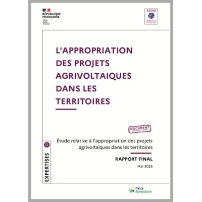 Etude de l'appropriation de l'agrivoltaïsme par les territoires